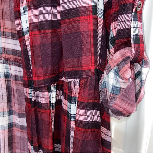 NWOT Challis Plaid Kimono from Torrid, size 1 (14/16) - Picture 9 of 9
